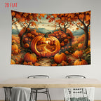 Pumpkin Autumn Photo Background Cloth