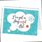 8pxs Thinking Of You Friendship Greeting Cards