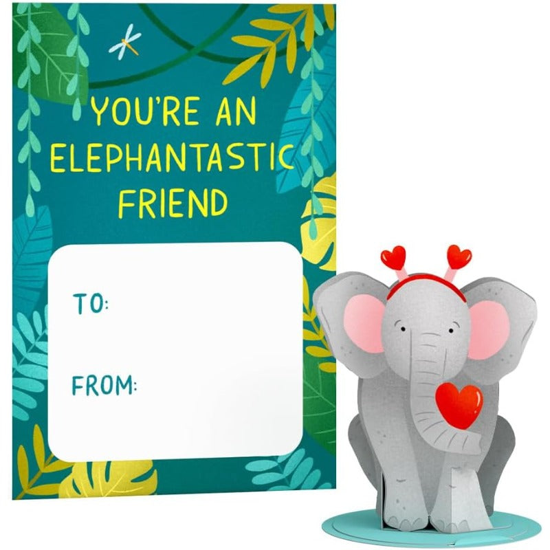 24pxs Valentine Wildlife Cards