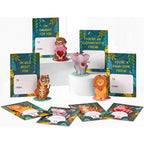 24pxs Valentine Wildlife Cards