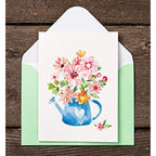 48pxs Floral Blank Cards