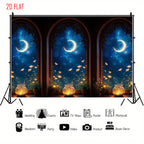 Star Moon Background Cloth