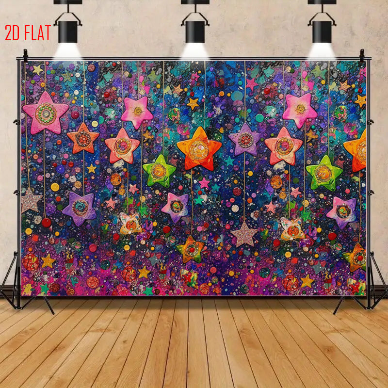 Star Hanging Bkgd Cloth