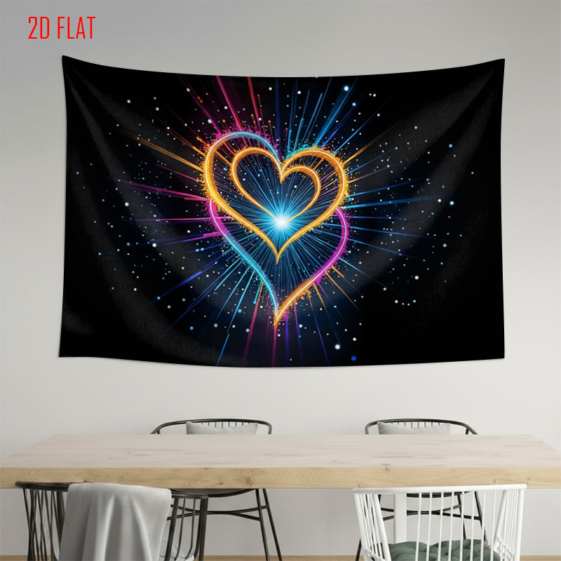 Colorful Love Light Backdrop