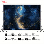 Star Ladder Forest Photo Background Cloth