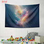 Love Rose Nebula Photo Background Cloth