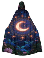 Starry Sky Magic Circle Printed Cloak