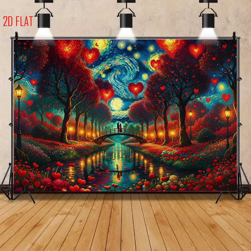 Van Gogh Photo Backdrop