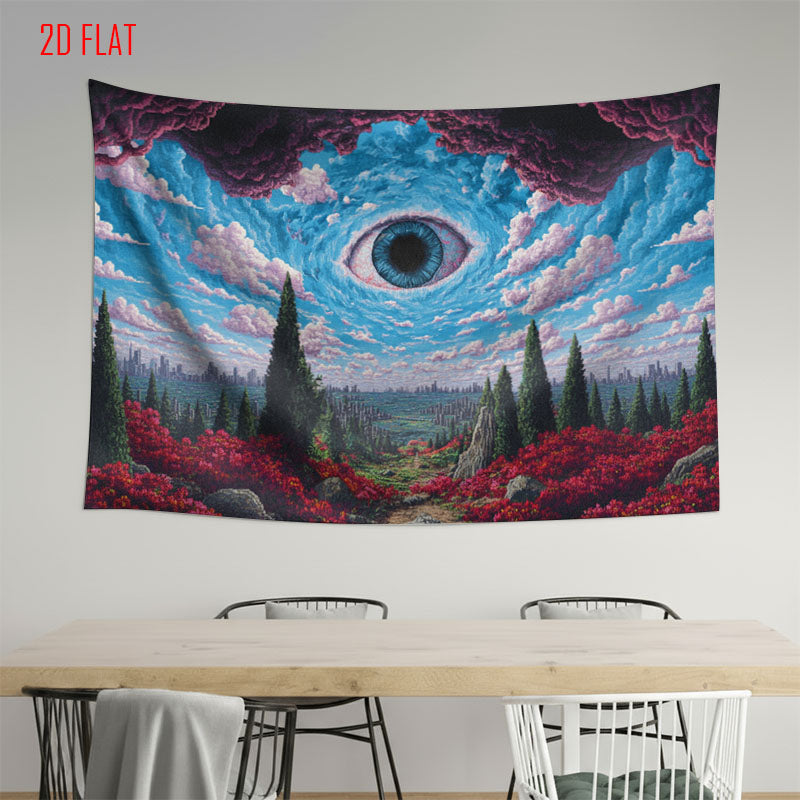 Surreal Eye Photo Backdrop