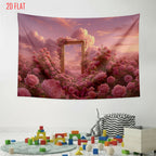 Rose Door Photo Backdrop