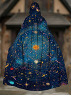 Tarot Star Divination Print Cape Cloak