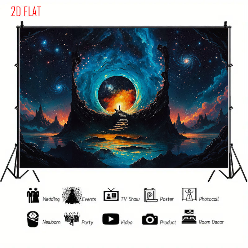 Stargate Sci-Fi Background Cloth