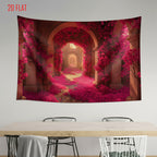 Flower Romantic Bkgd Cloth