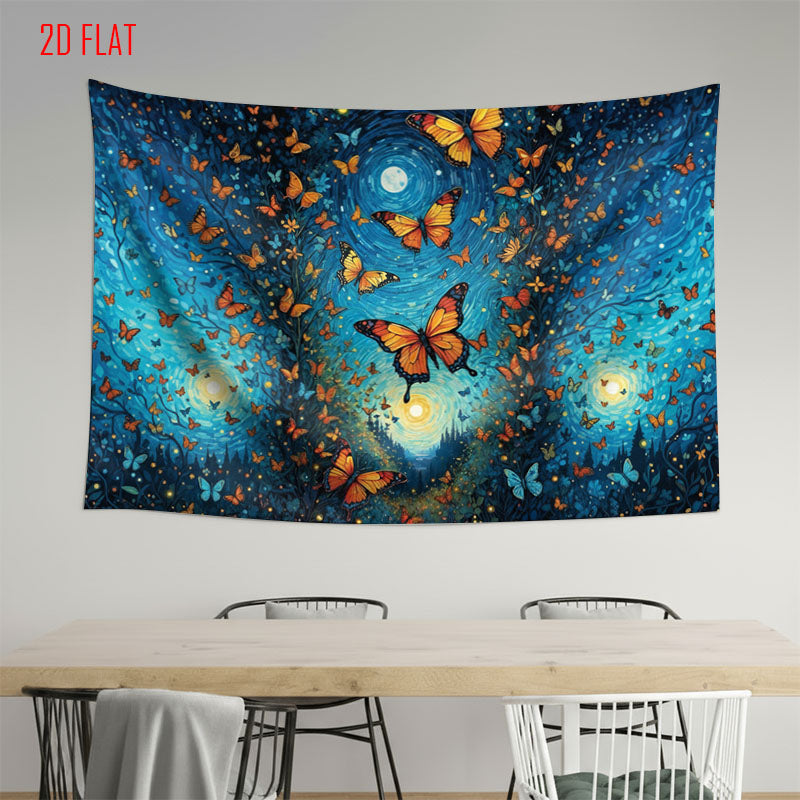 Dream Wind Butterfly Backdrop