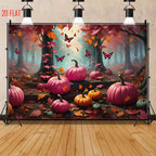 Pumpkin Autumn Background Cloth