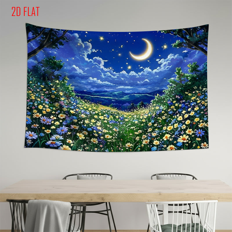 Fairy Tale Star Moon Backdrop