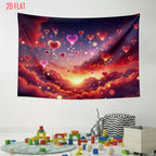 Romantic Love Cloud Backdrop