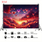 Romantic Love Cloud Backdrop