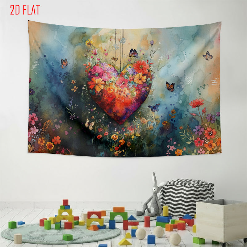 Watercolor Style Photo Backdrop