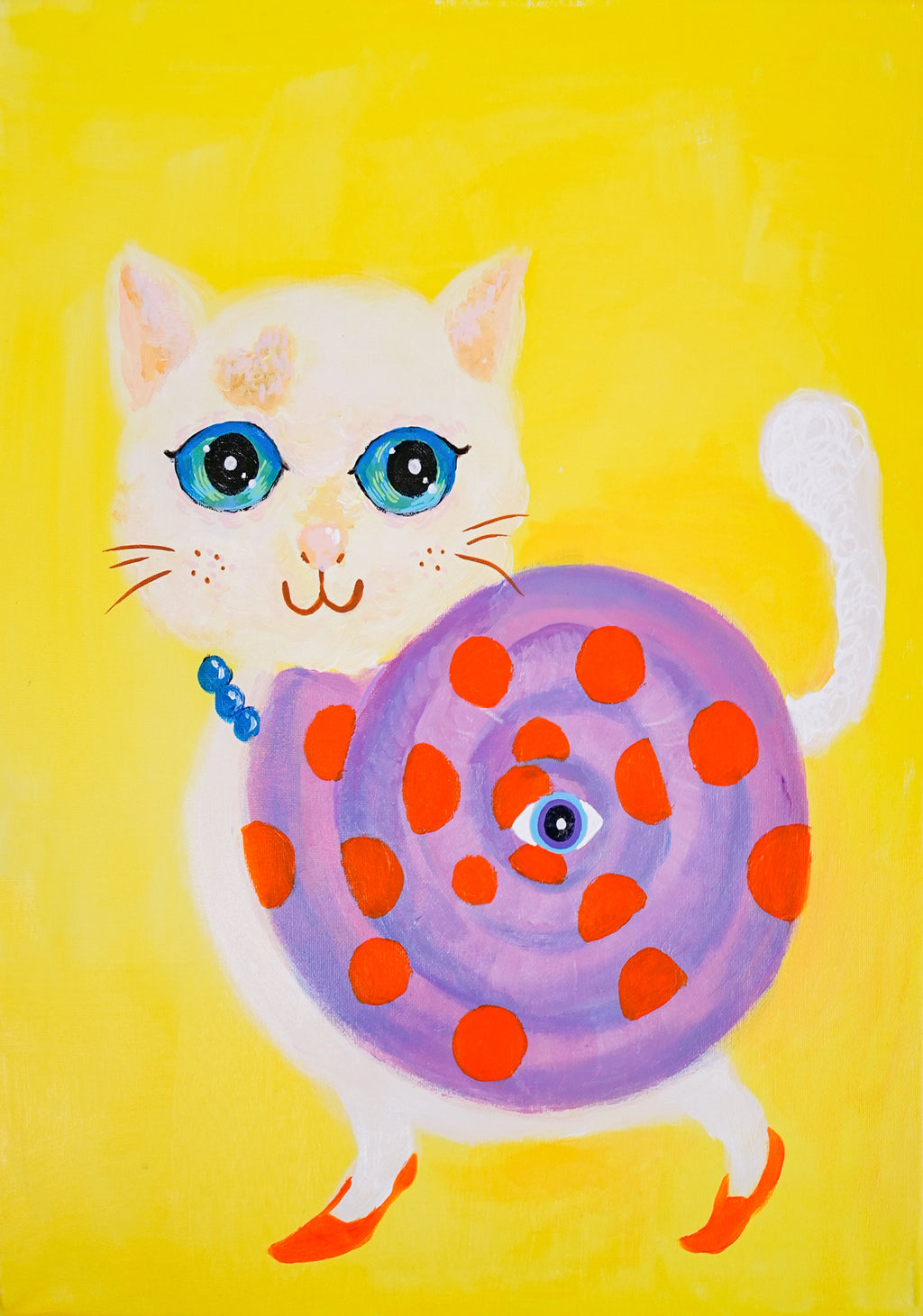 Fantasy of Yellow - Backed Cat