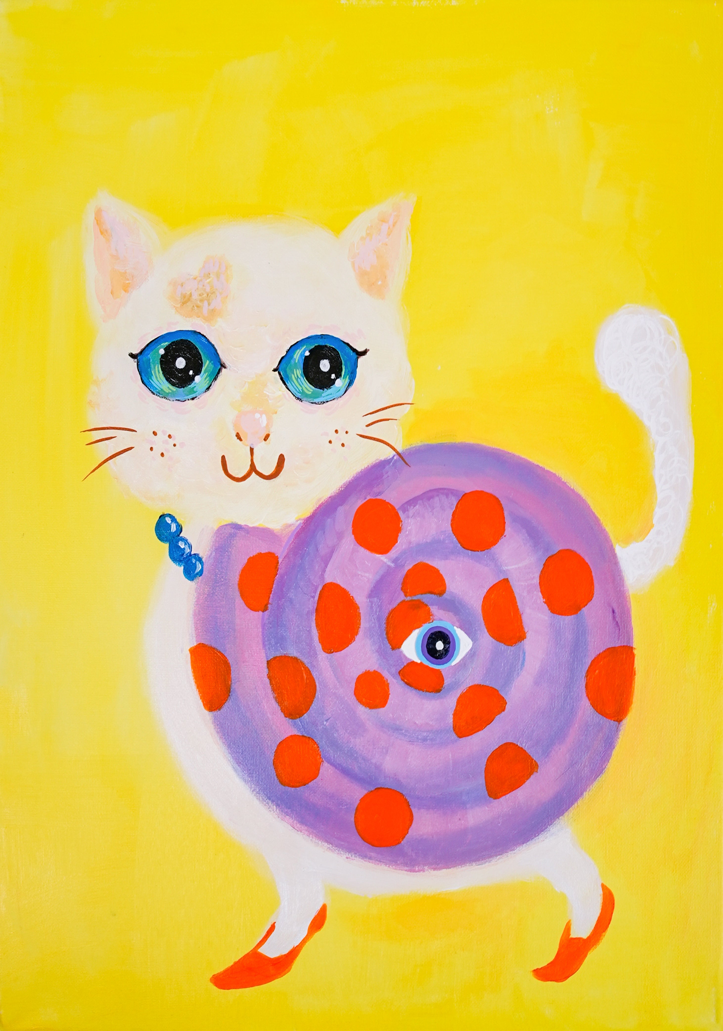 Fantasy of Yellow - Backed Cat