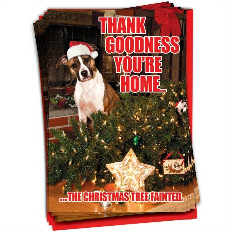 36pxs Humorous Xmas Cards