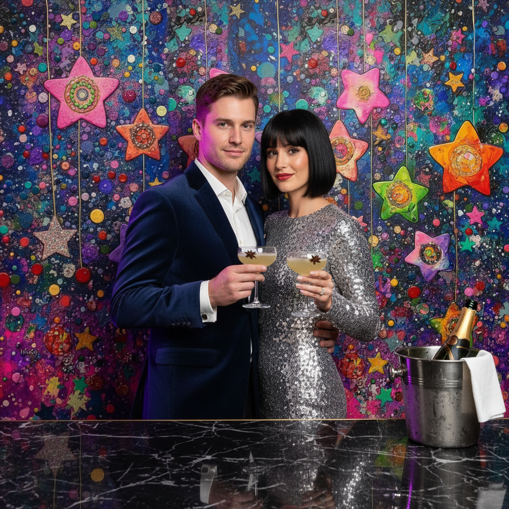 Star Hanging Bkgd Cloth