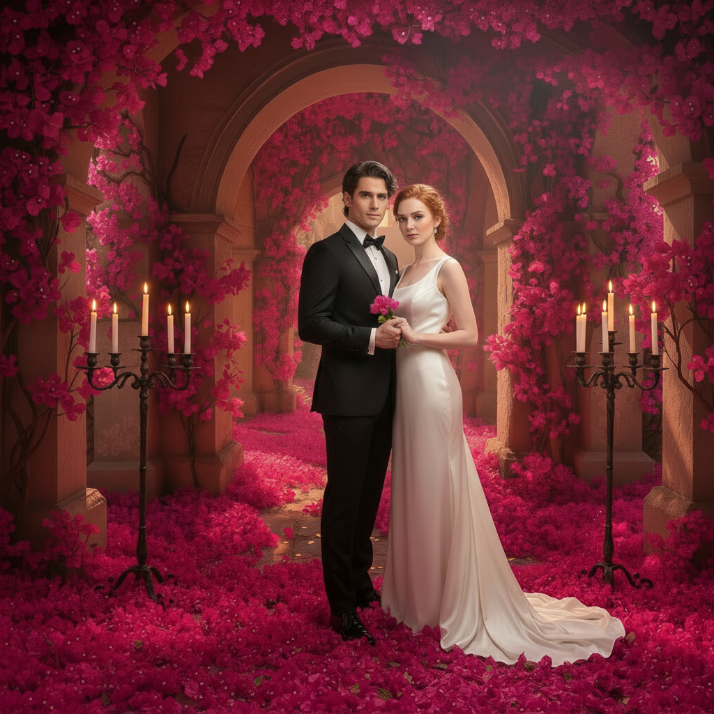 Flower Romantic Bkgd Cloth