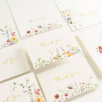 4pxs Gold Foil Thank You Cards
