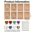 24pxs Khaki Valentine Cards