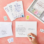 36pxs Watercolor Religious Condolence Cards