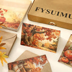 50pxs Autumn Pumpkin Cards