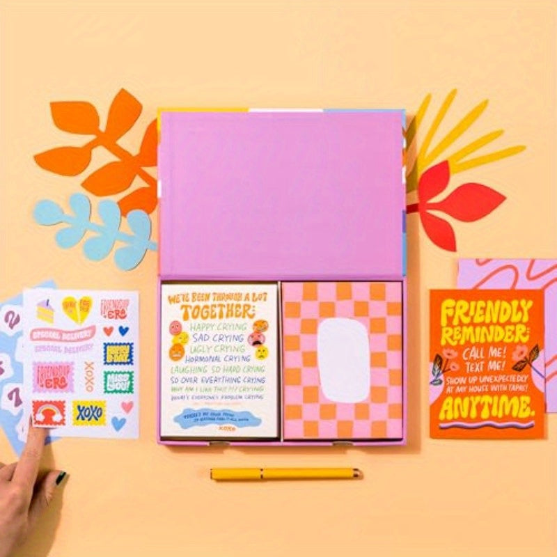 12pxs Em Friends Yearly Cards