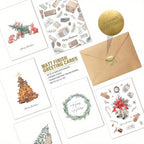 24pxs Hadley Flower Blank Cards