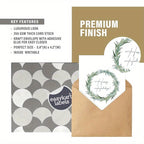 24pxs Hadley Flower Blank Cards