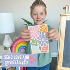 24pxs Hadley Flower Blank Cards