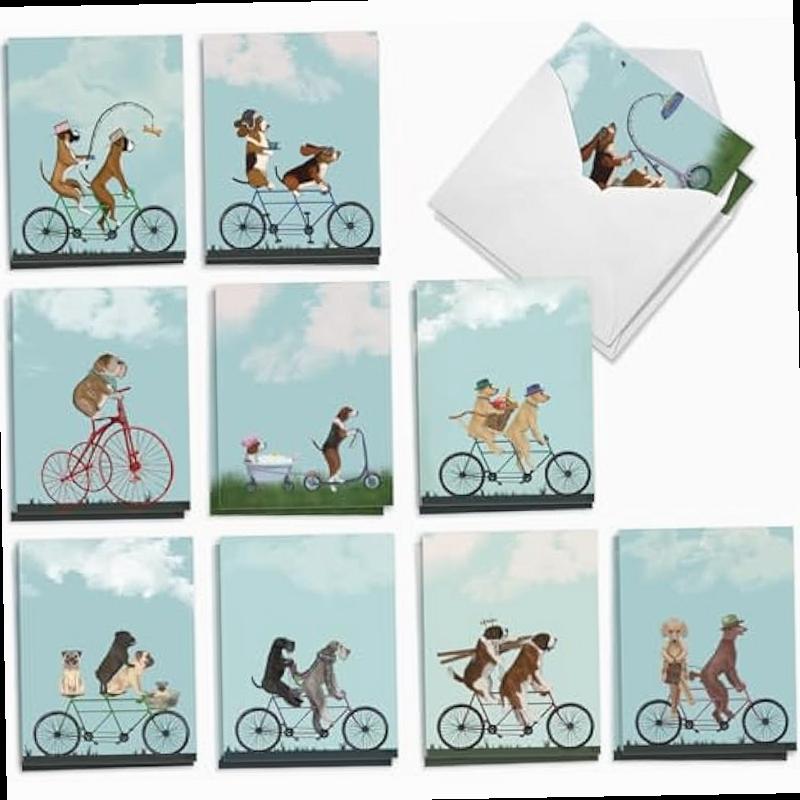 20pxs Animal Blank Cards