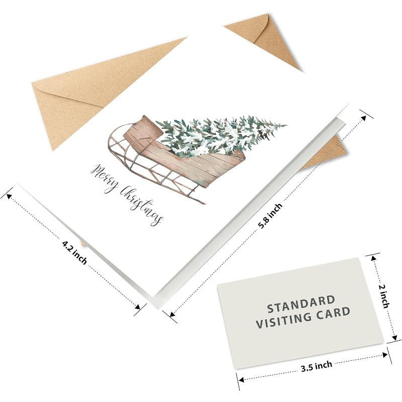 24pxs Hadley Flower Blank Cards