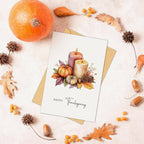 20pxs Happy Harvest Thanksgiving Cards